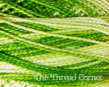 DMC Perle Cotton Variegated - Ivy Green (92)