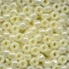 MH Size 6 Glass Beads - 16603 - Creamy Pearl