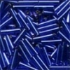 Mill Hill Bugle Beads, Med - Royal Blue - 11/0 x 9mm