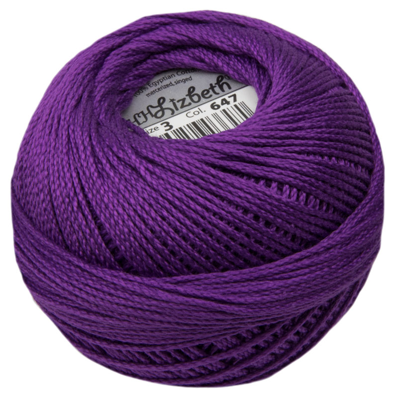 Lizbeth Thread 3 - (647) Purple Iris Dark