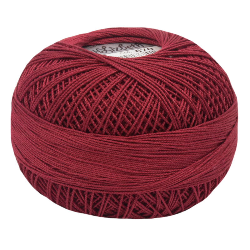 Lizbeth Thread 10 - (670) Victorian Red