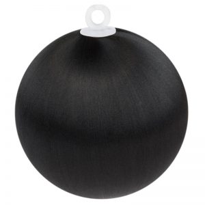 Black Satin Ball 2.5 inch