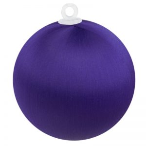 Purple Satin Ball 3 inch