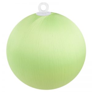 Spring Green Satin Ball 2.5 inch