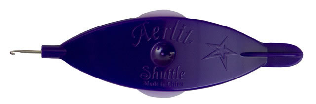 Aerlit Tatting Shuttle - Purple Lilac