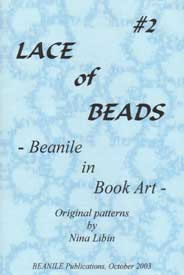 Lace of Beads #2 Book Art