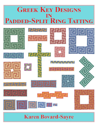 Greek Key Designs in Padded-Split Ring Tatting (Bovard)