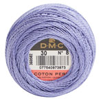 DMC Perle Cotton Size 8 - Blueberry-Med Lt (30)