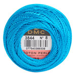 DMC Perle Cotton Size 8 - Bright Turquoise Dk (3844)