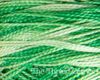 DMC Perle Cotton Variegated - Emerald Green (125)