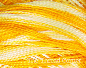 DMC Perle Cotton Variegated - Golden Yellow (90)