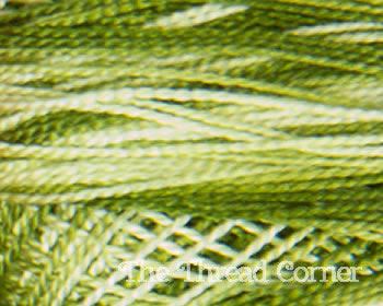 DMC Perle Cotton Variegated - Avocado Green (94)