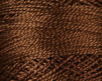 DMC Perle Cotton Size 8 - Golden Brown-Vy Dk (433)