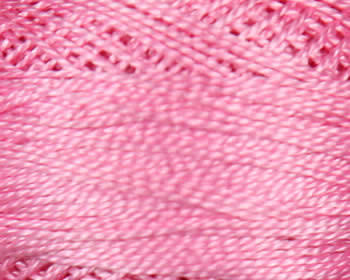 DMC Perle Cotton Size 8 - Azalea Pink-Med (604)