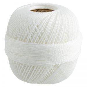 Elisa Thread Size 5 - White