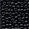 MH Size 6 Glass Beads - 16014 - Black