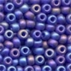 MH Size 6 Glass Beads - 16021 - Frosted Periwinkle