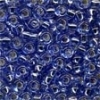 MH Size 6 Glass Beads - 16026 - Crystal Blue