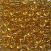 MH Size 6 Glass Beads - 16605 - Golden Amber