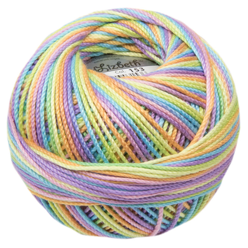 Lizbeth Thread 3 - (153) Rainbow Taffy