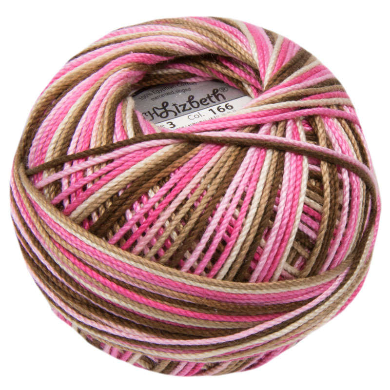 Lizbeth Thread 3 - (166) Pink Cocoa