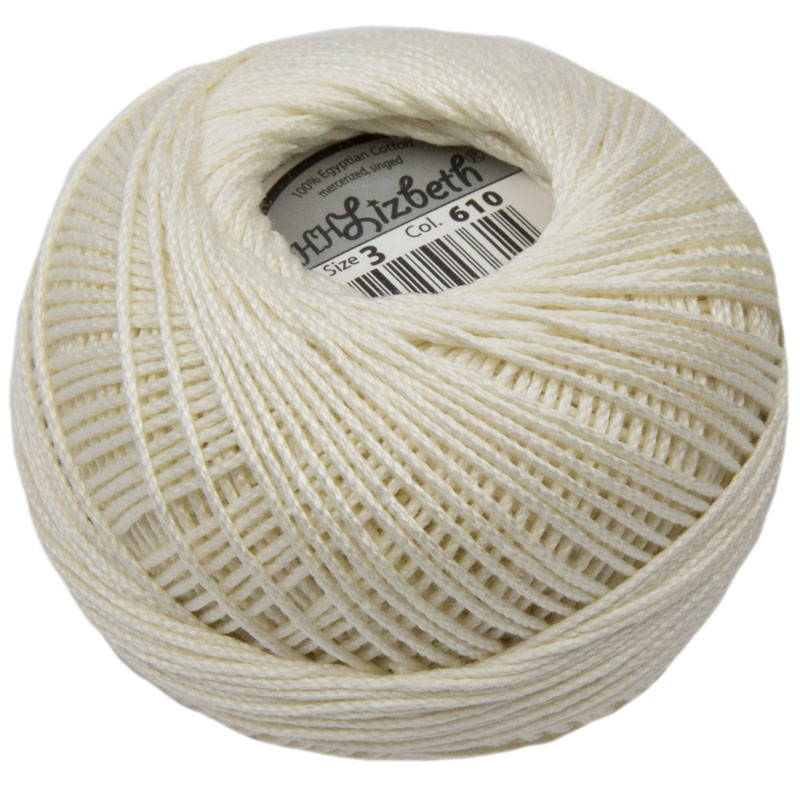 Lizbeth Thread 3 - (610) Cream