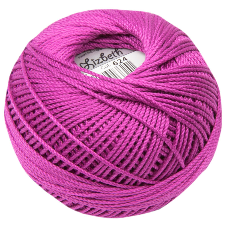Lizbeth Thread 3 - (624) Raspberry Pink Med.