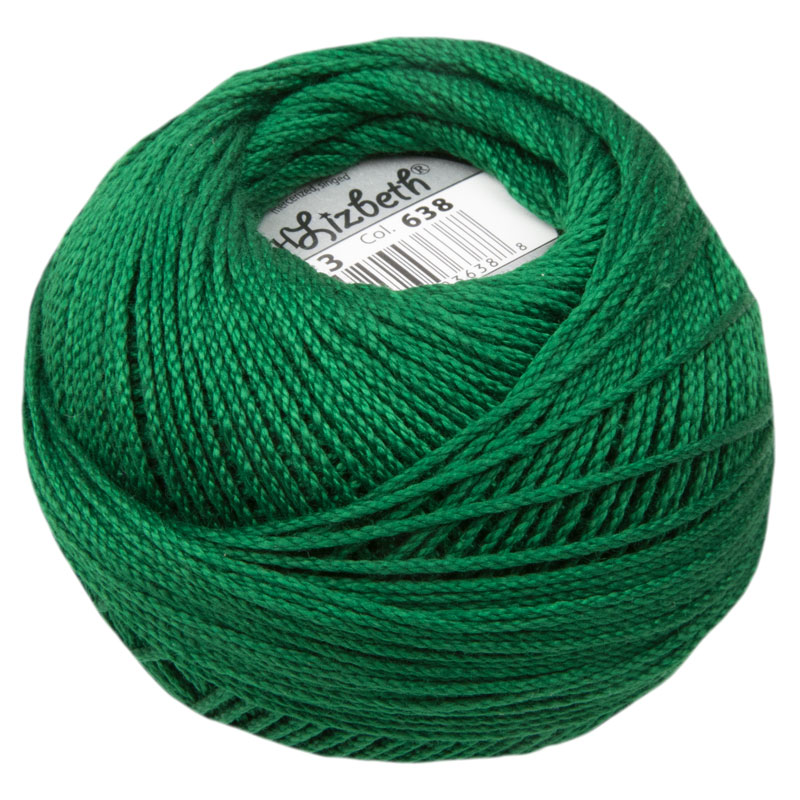Lizbeth Thread 3 - (638) Christmas Green