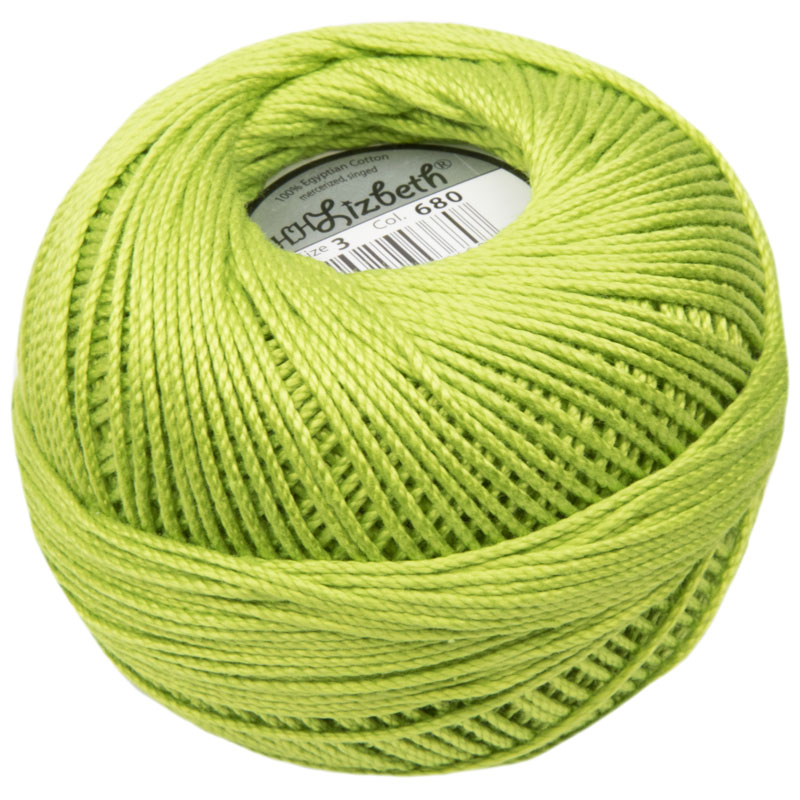 Lizbeth Thread 3 - (680) Spring Green