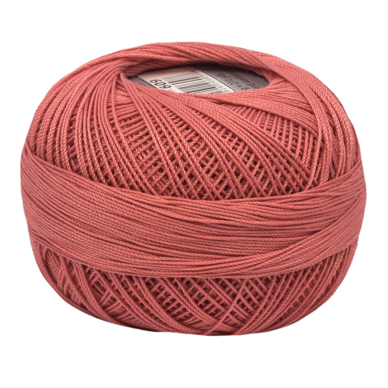 Lizbeth Thread 40 - (609) Coral Pink Dark