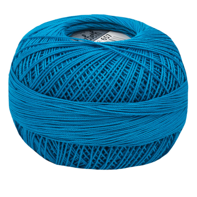 Lizbeth Thread 20 - (657) Ocean Turquoise Dk