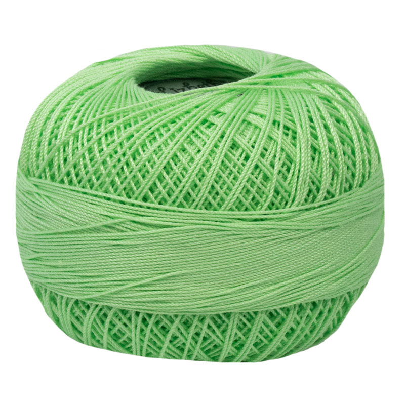 Lizbeth Thread 20 - (677) Lime Green Medium