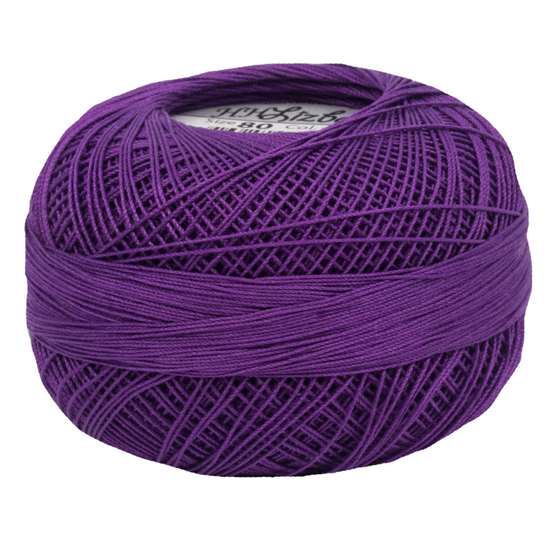 Lizbeth Thread 80 - (647) Purple Iris Dark