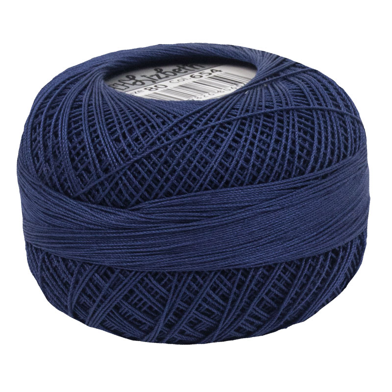 Lizbeth Thread 80 - (654) Navy Blue