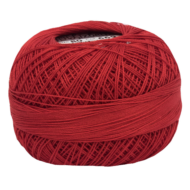 Lizbeth Thread 80 - (669) Poppy Red