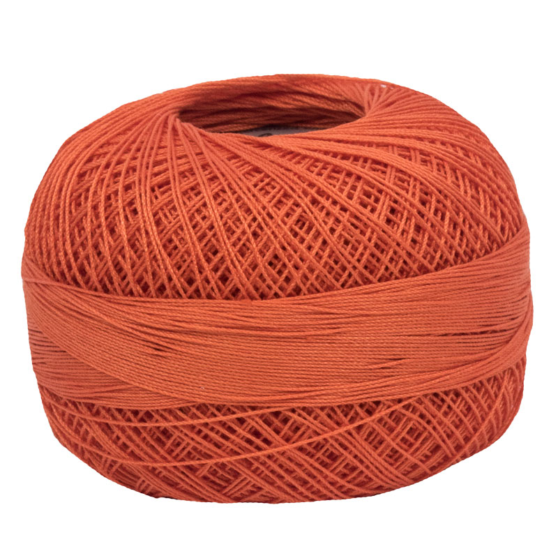 Lizbeth Thread 80 - (702) Coral Orange Medium