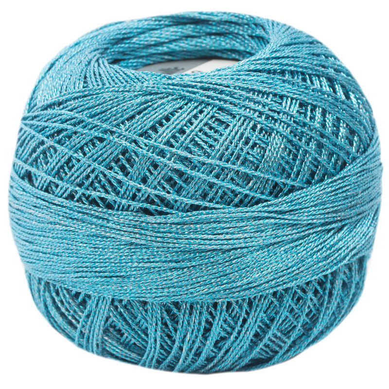 Lizbeth Thread LizMetallic 20 - (319) Turquoise Blue