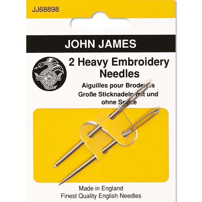 John James Heavy Embroidery Needle Assortment