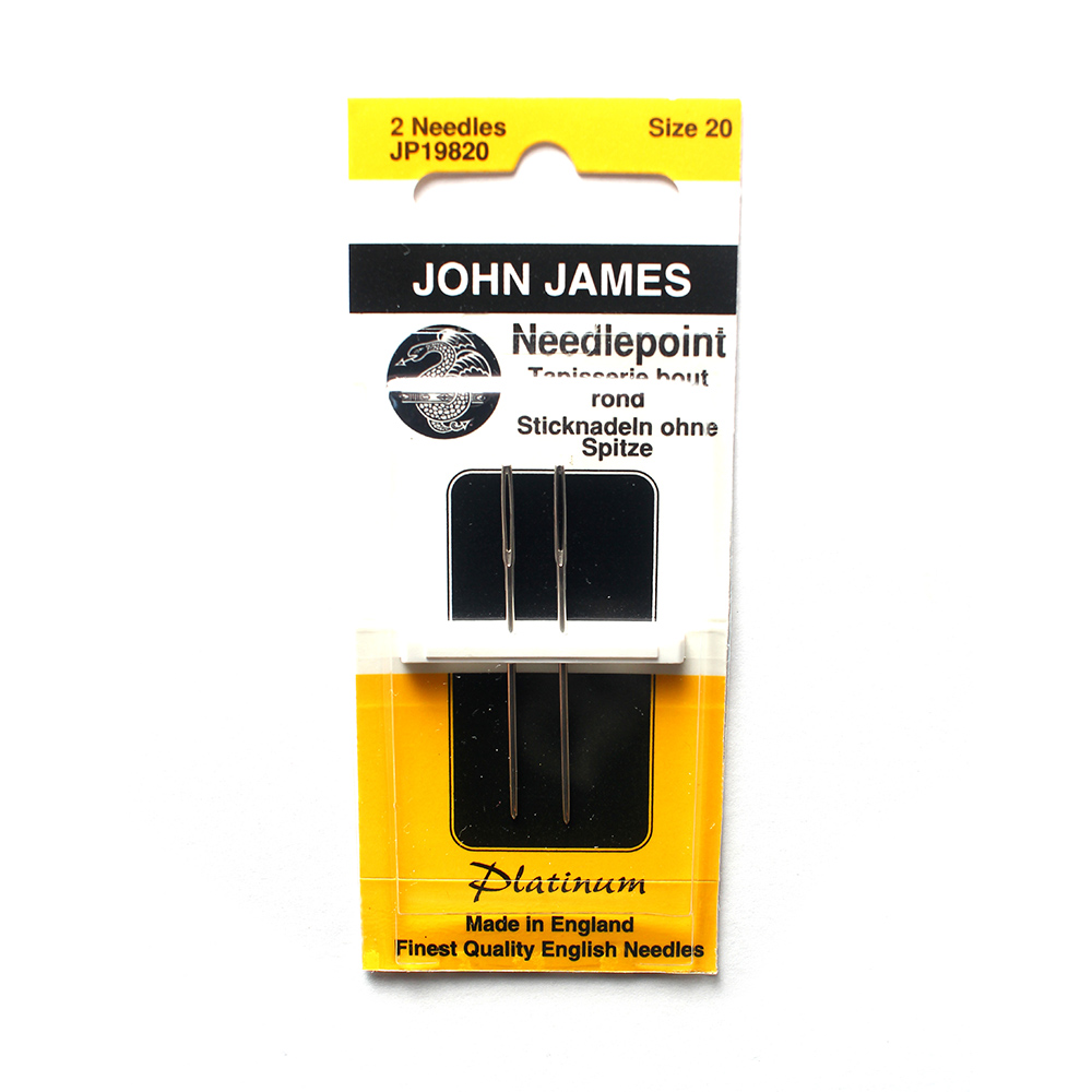 John James Tapestry Platinum Needles, Size 22