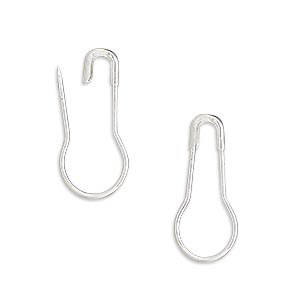 Coiless Safety Pin, 22 x 10mm