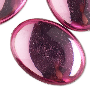 Cabochon - 30 x 40mm Pink Resin