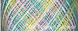 Olympus Thread Variegated - White-Teal Grn-Azalea-Pastel Yellow