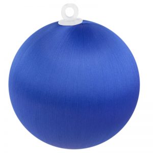 Dark Blue Satin Ball 3 inch