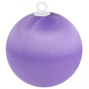 Lavender Satin Ball 2.5 inch