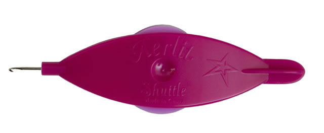 Aerlit Tatting Shuttle - Pink Berry