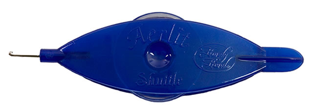 Aerlit Tatting Shuttle - Berry Blue Ice