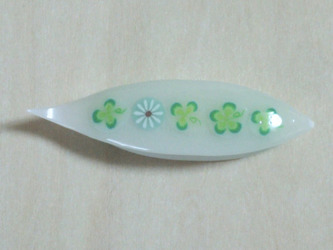 Japanese Tatting Shuttle - Flowers and Clovers