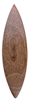 Wood Shuttle - Short Pick, Redwood