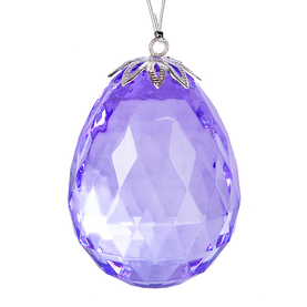 Acrylic Egg, Purple